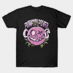 Pink Jack-o'-Lantern: A Unique Halloween Twist T-Shirt